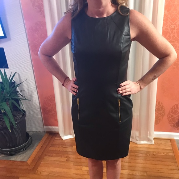 MICHAEL Michael Kors Dresses & Skirts - Leather dress by Michael Kors